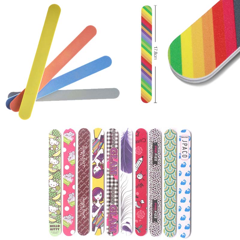7'' Full Color Printed Foam Nail File 1
