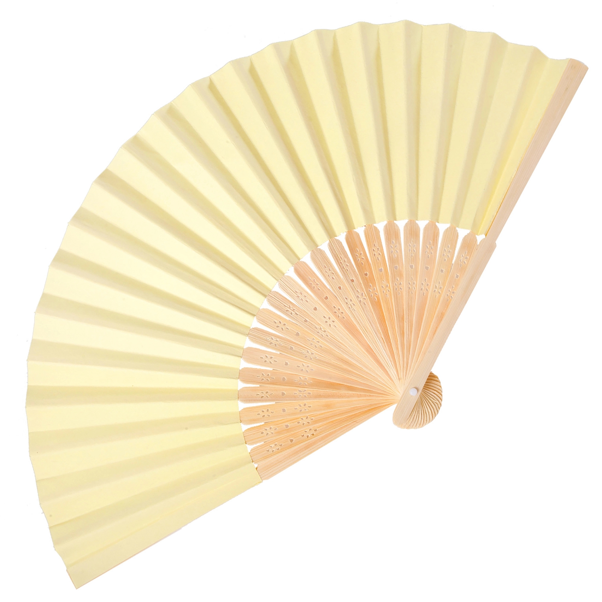 Folding Bamboo Paper Hand Fan 8