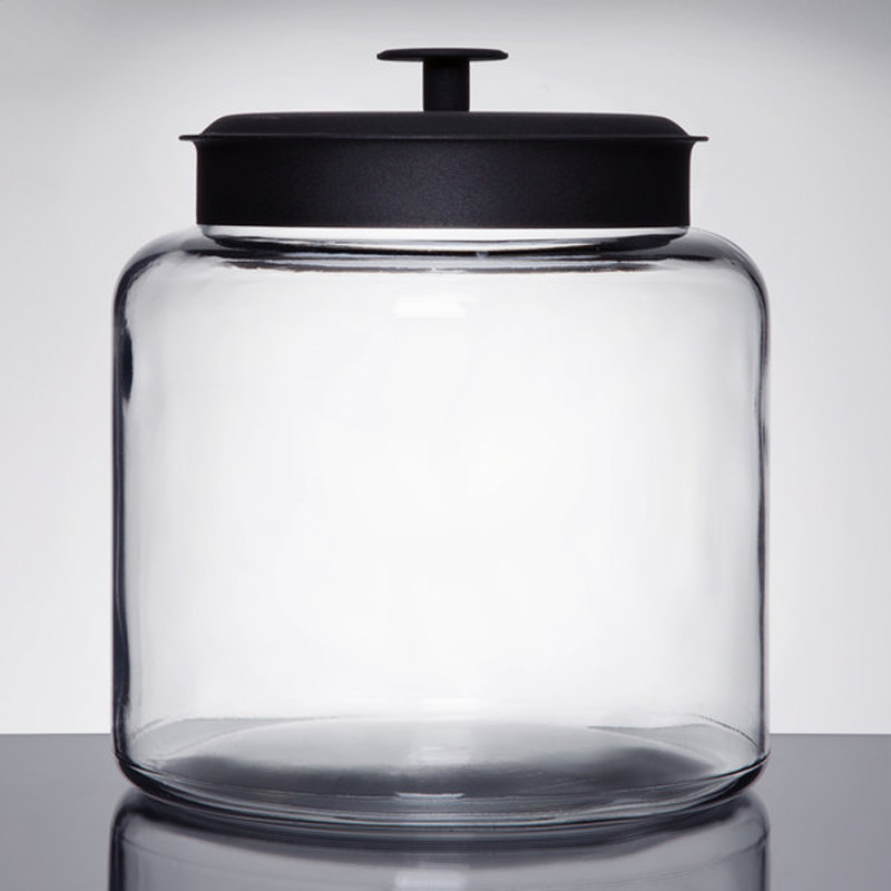 Anchor Hocking 88904 1 1/2 Gallon Glass Montana Jar with Metal Lid 5