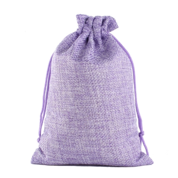 Jute Burlap Drawstring Jewelry Bags 8