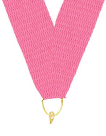 0.875" x 30" Pink Gold Snap Clip Stock 1