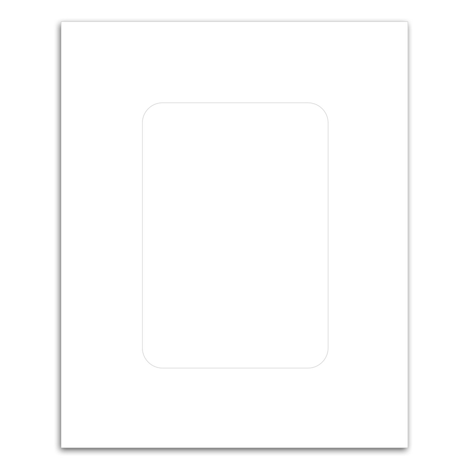 Rectangle Punch Out Picture Frame Magnet 2