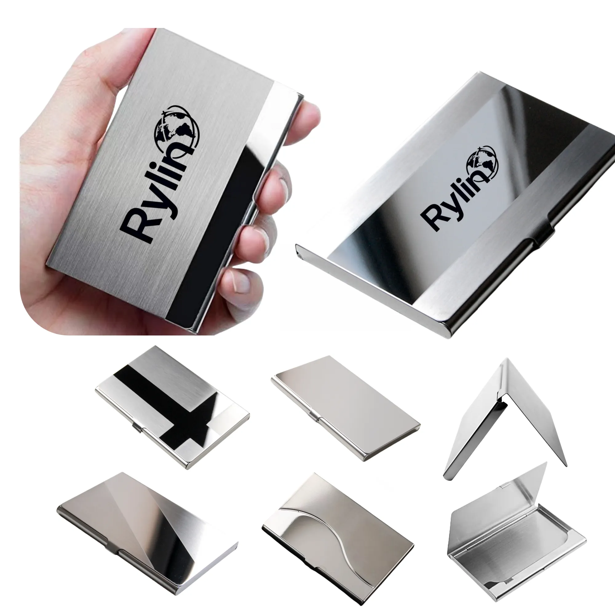 Stainless Steel Business Ultra - Thin Card Holder