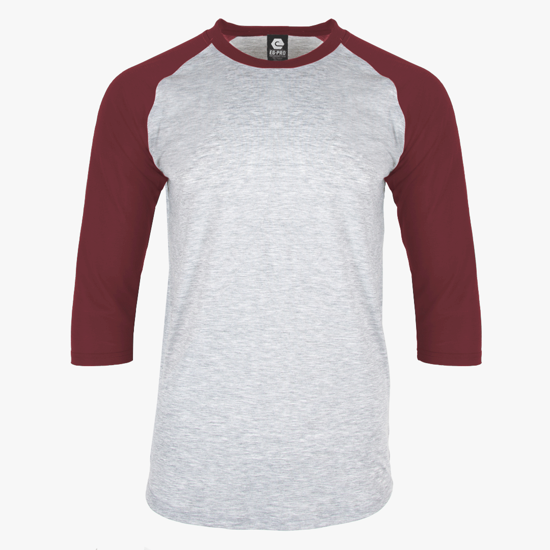 #H214 / Varsity Men's 3/4 Sleeve Baseball Tee 3