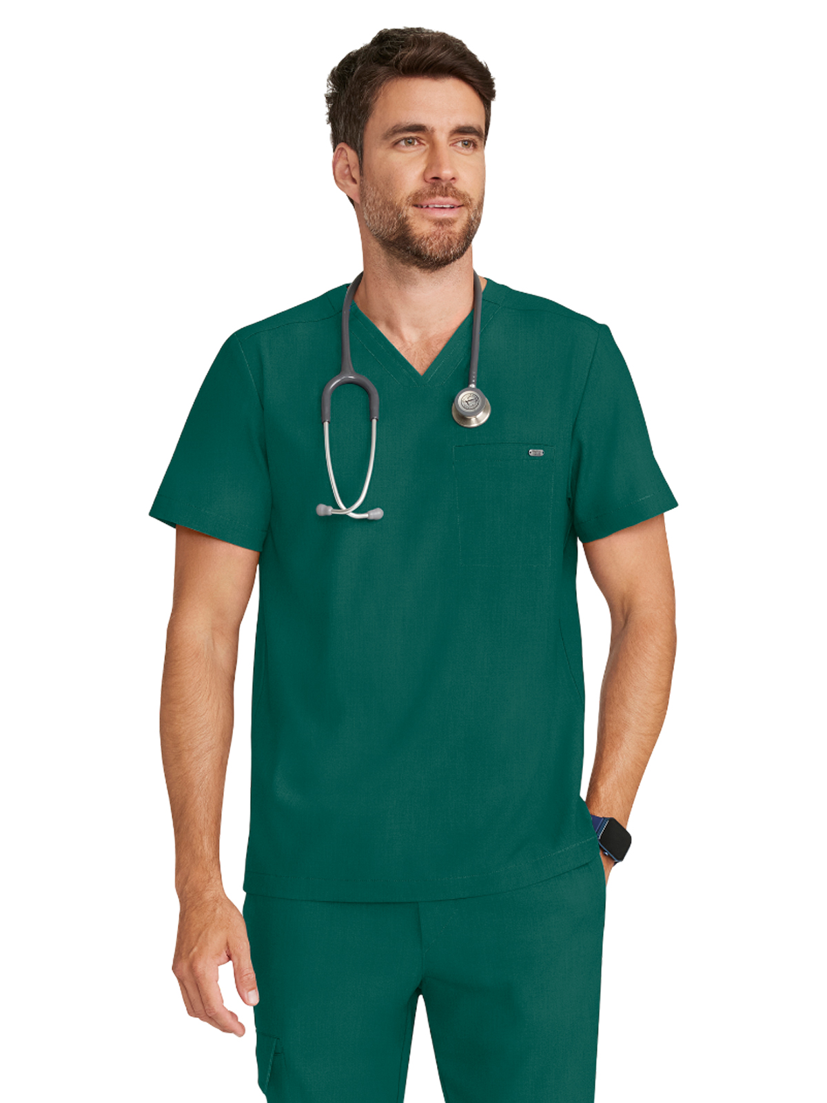 Healing Hands - HH Quest - Men's 1-Pocket V-Neck Top 3