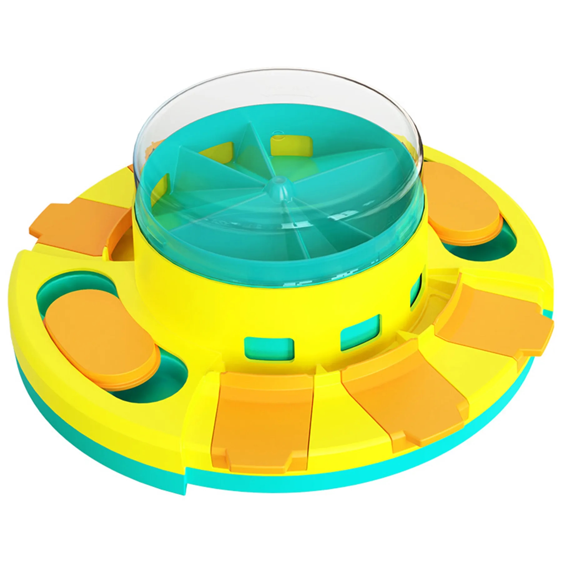 Plastic Dog Puzzle Press Leaky Feeder 7