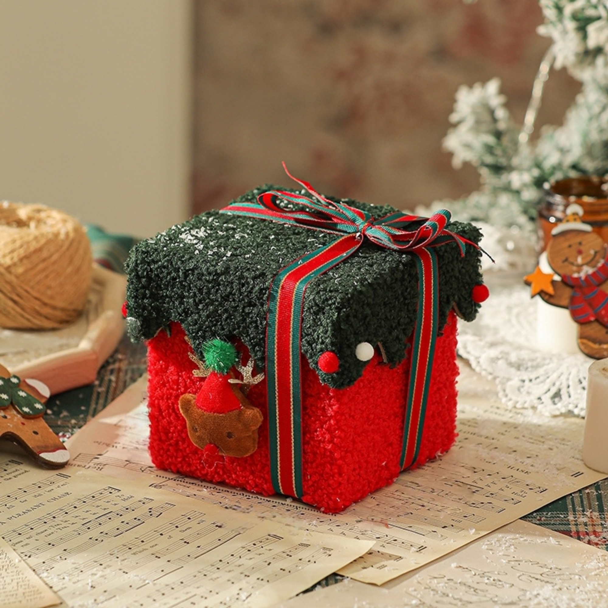 Christmas Cube Gift Box 3