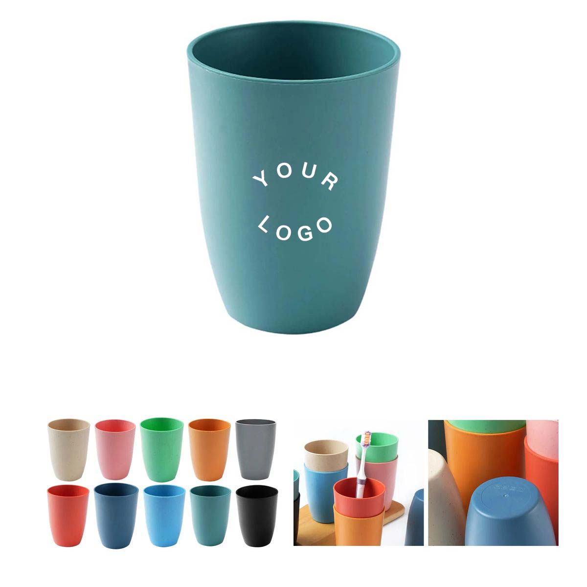 Wheat Straw Cup 12oz Eco Friendly Design 4