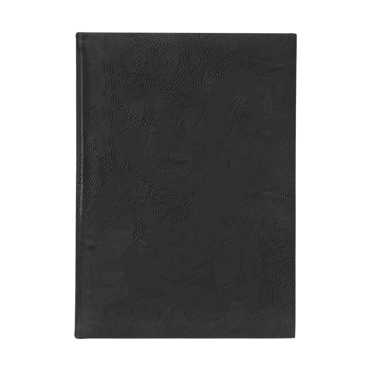 7" x 9" Black/Silver Leatherette Sketch Book 3