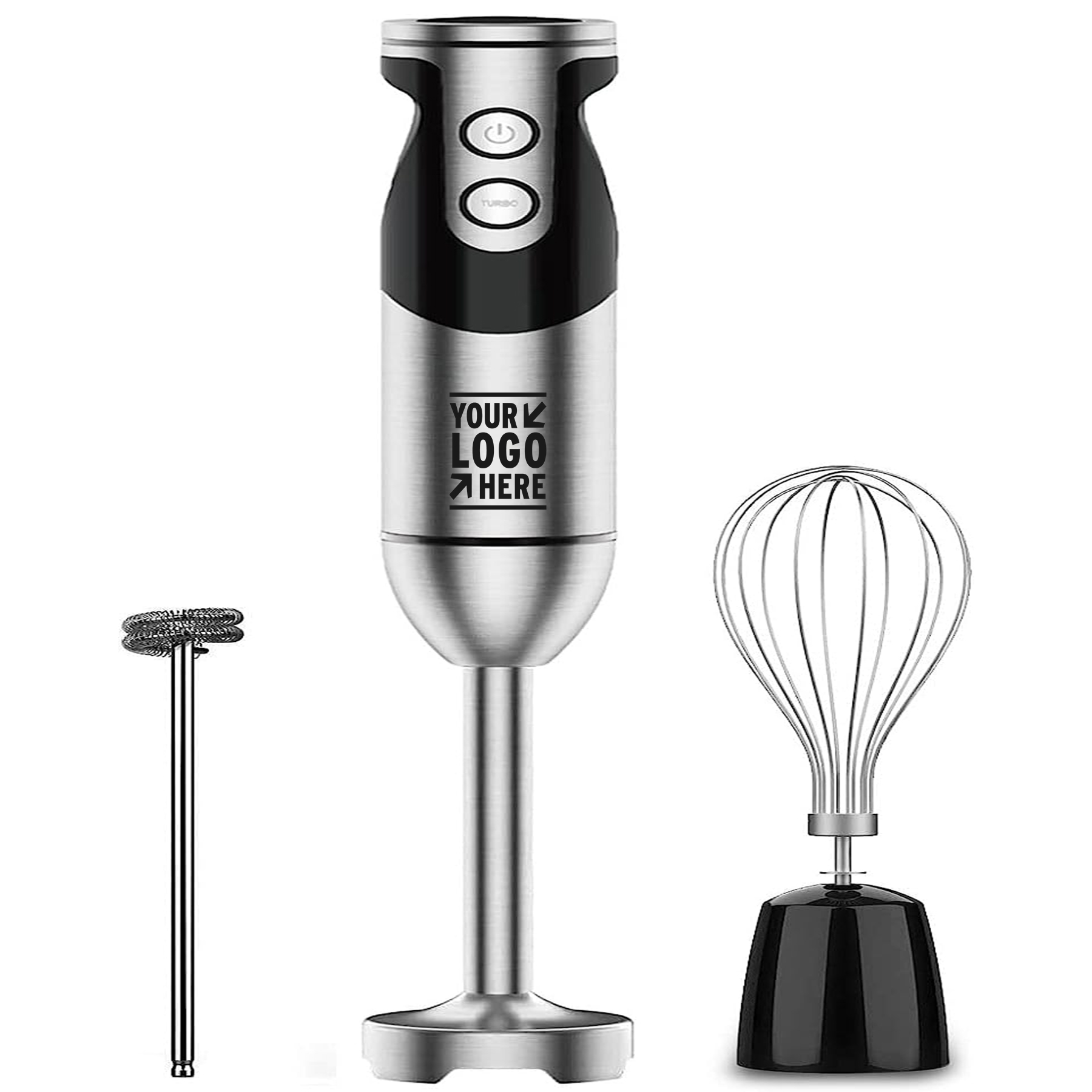 3-in-1 Powerful 800 Watt 12-Speed Stick Immersion Hand Blender 2