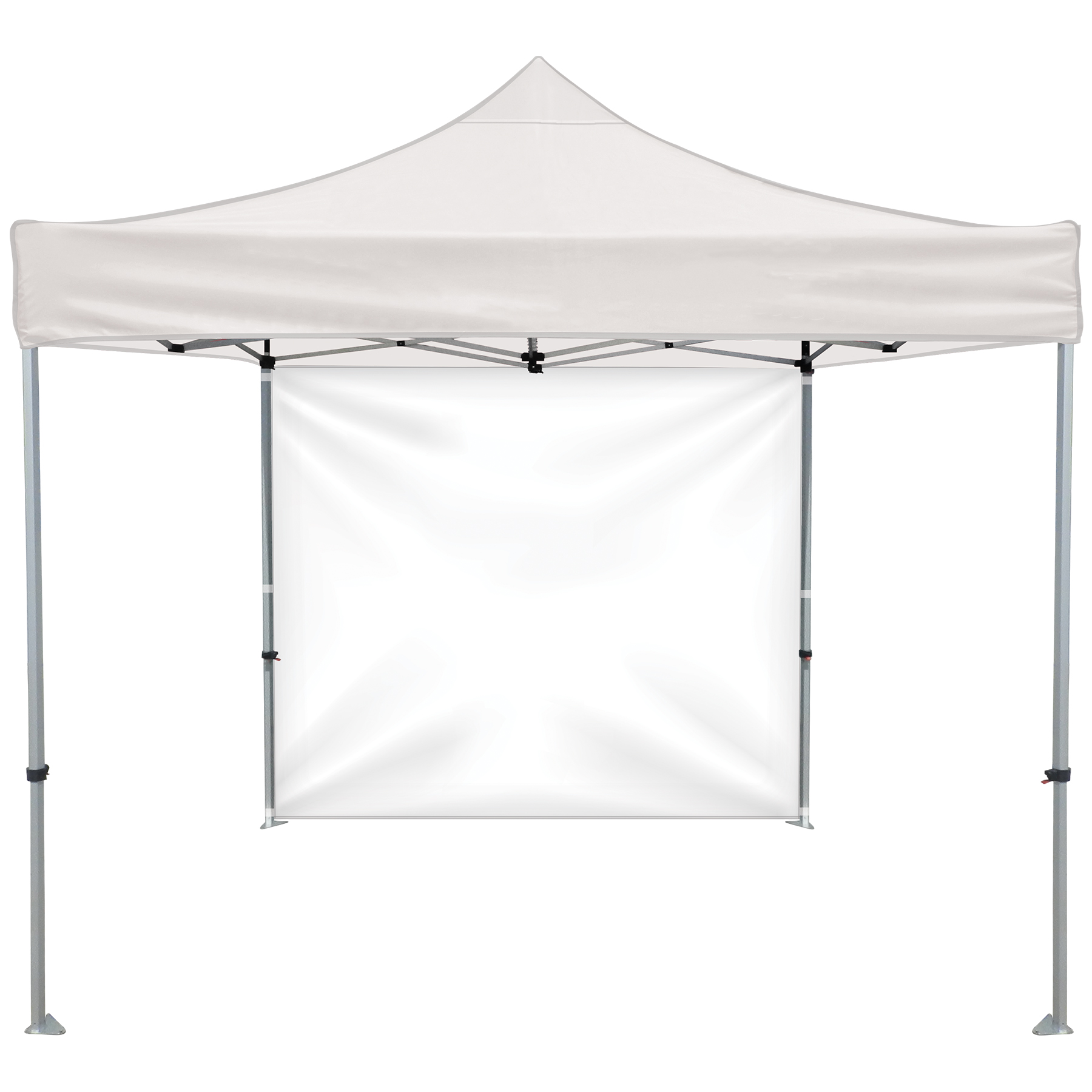 10' Heavy Duty Tent With One Full Wall 9