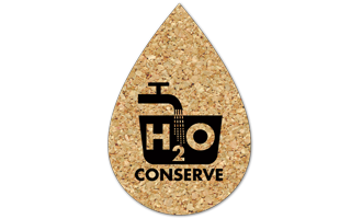 Flame/Water Cork Coaster 6FM 3