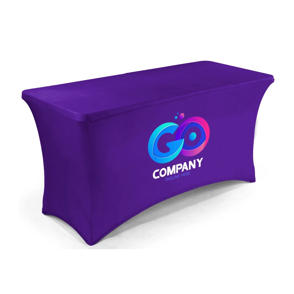 Spandex Poly Table Cover-Full Coverage - Dye Sublimation 4