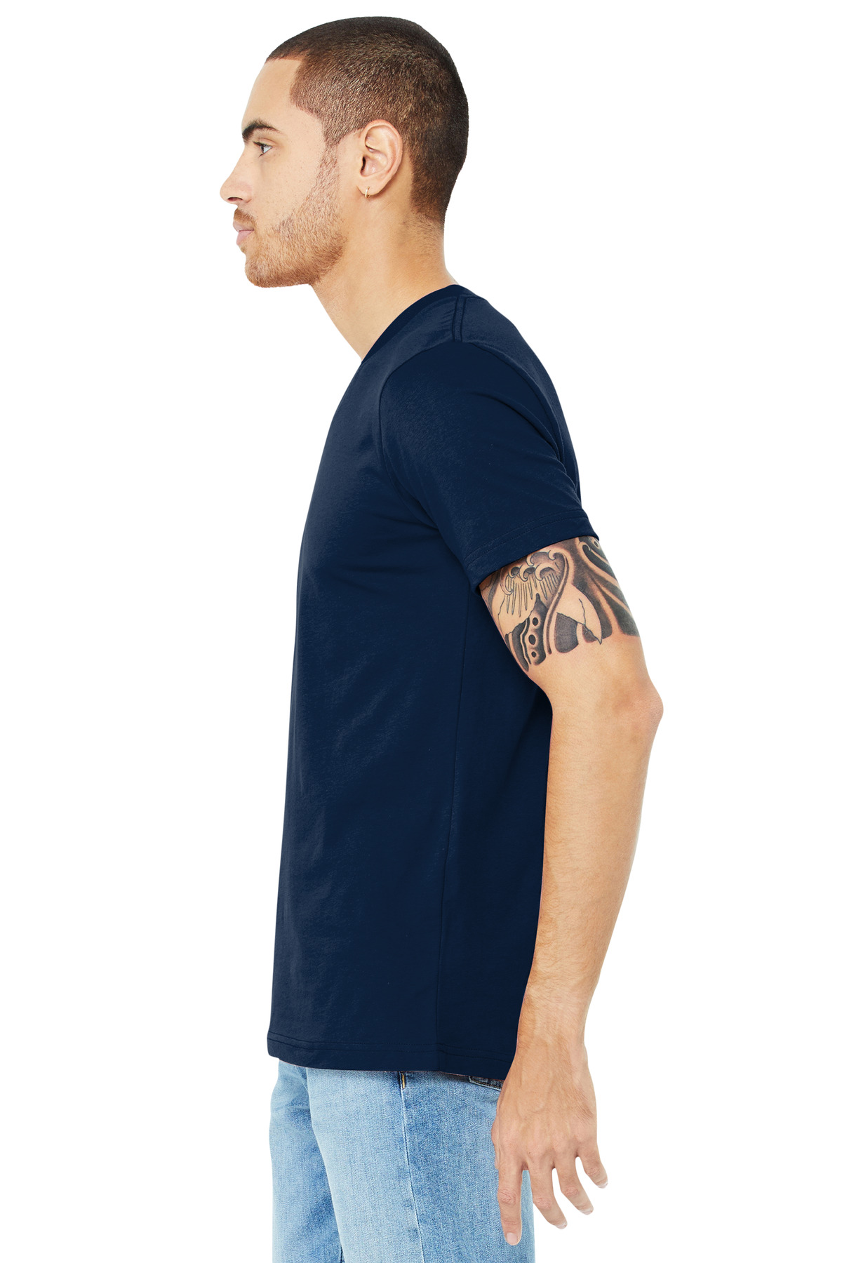 BELLA+CANVAS Unisex Jersey Short Sleeve V-Neck Tee. BC3005 89