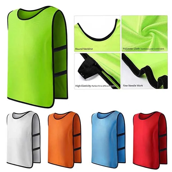 Sports Training Scrimmage Athletic Practice Vests 6