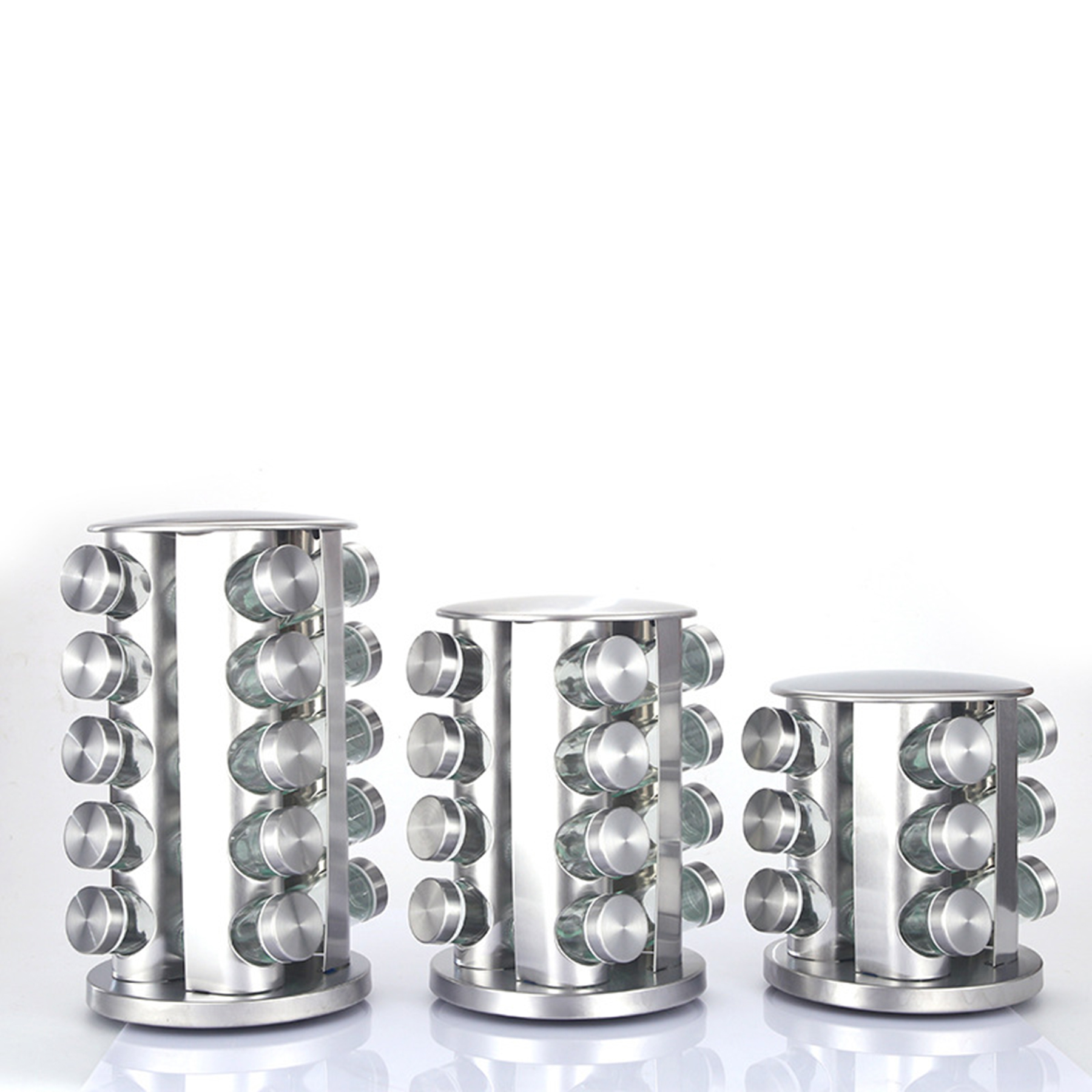 Revolving Spice Rack Condiments Organizer Countertop 3