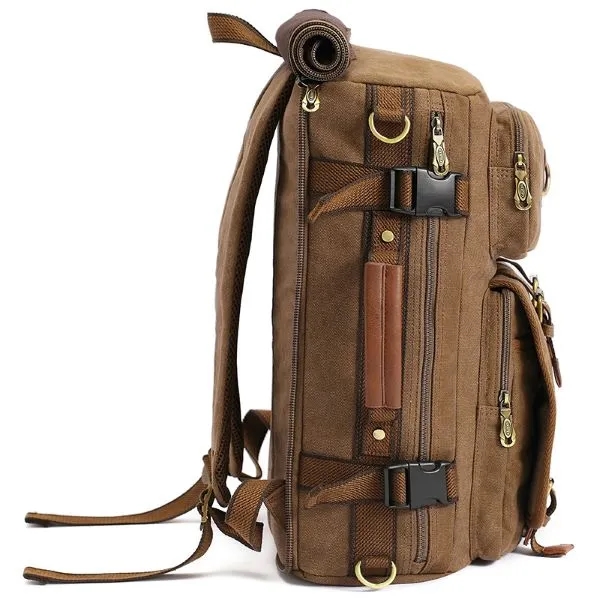 Vintage Canvas Leisure Travel Backpack 6