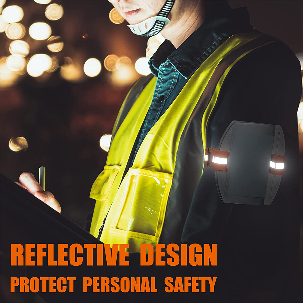 Arm card holder ID card holder with elastic adjustment buckle 9