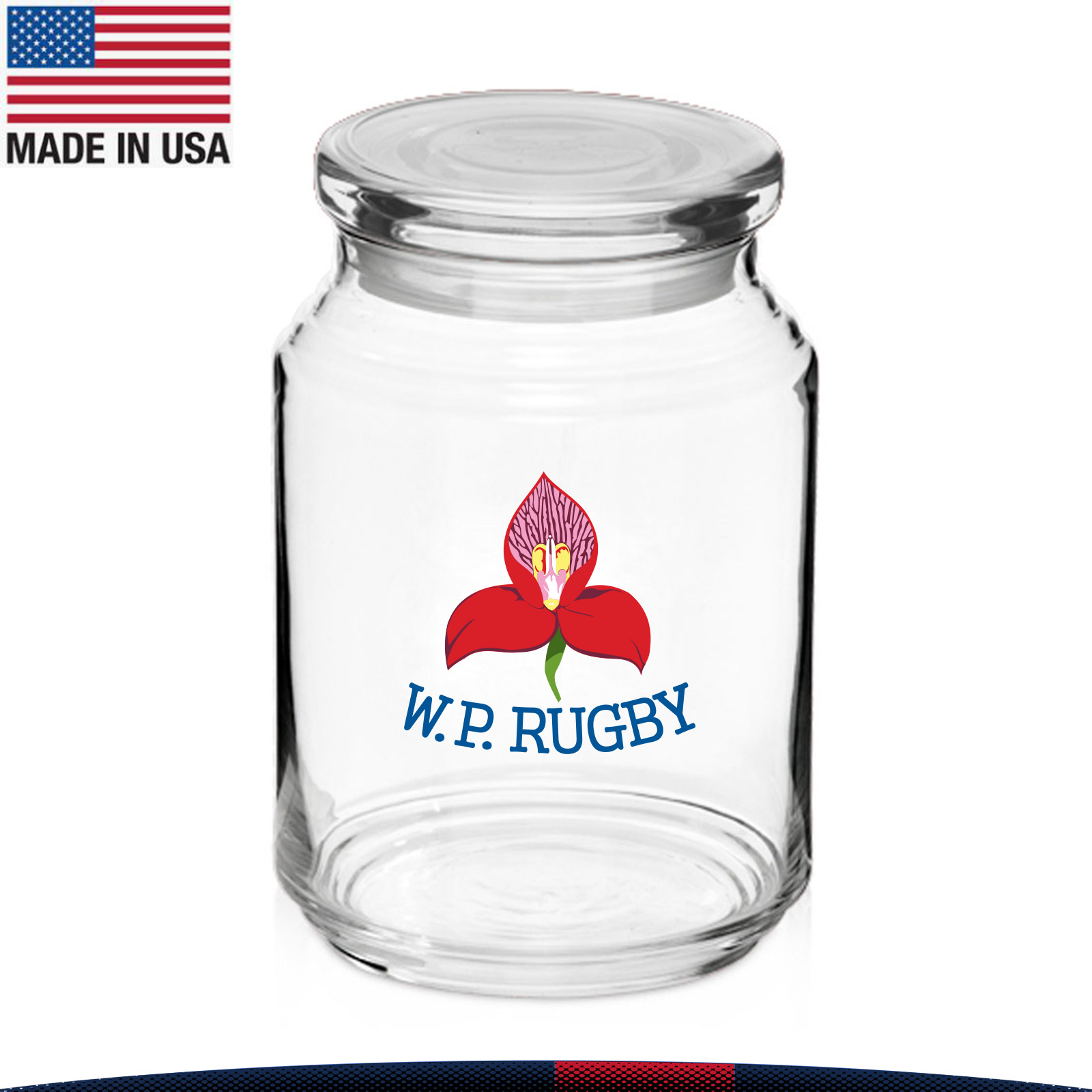 26 oz. ARC Flat Lid Elevation Candy Jar 2