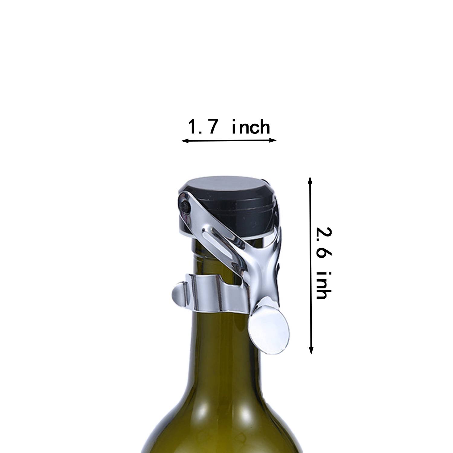 Stainless Steel Champagne Stopper 2