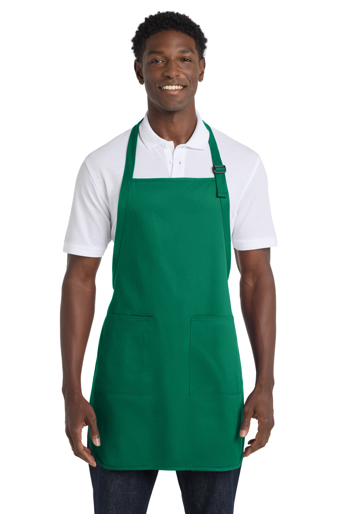 Port Authority Full-Length Apron with Pockets. A500 87