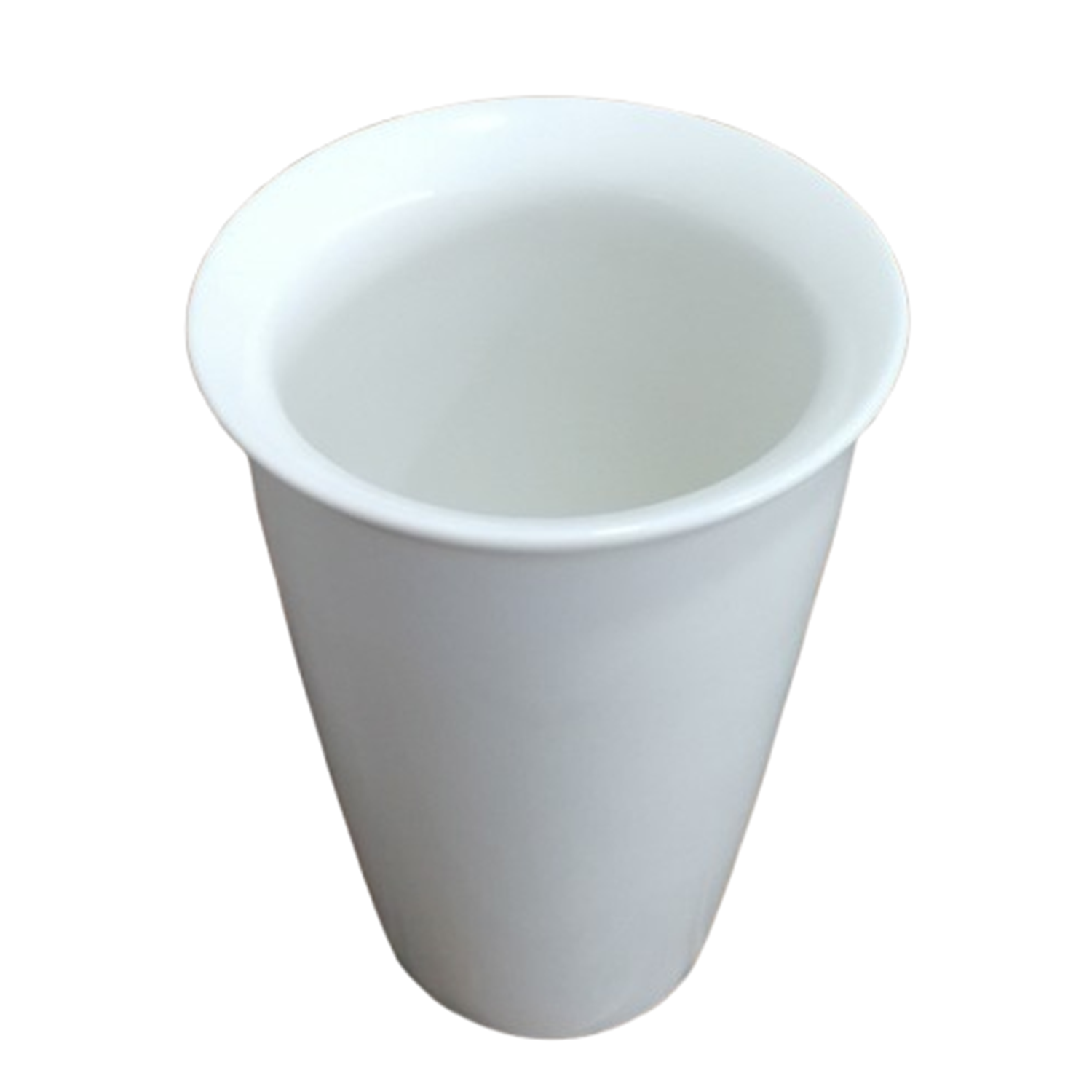 12oz Double Wall Insulated Ceramic Cup w/ Lid 2