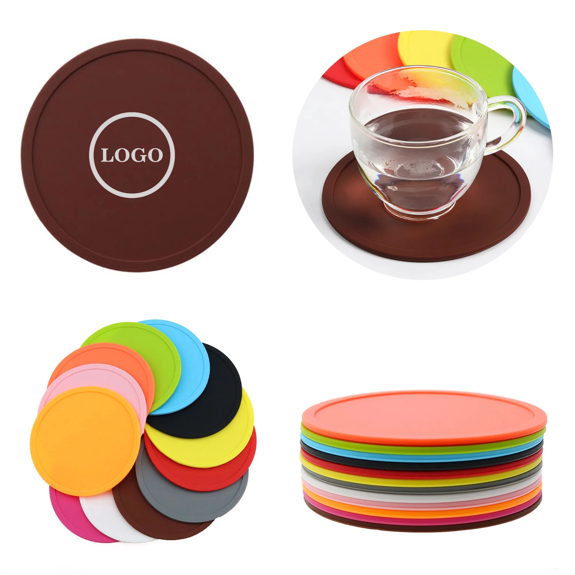 Silicone Drink Coasters 3