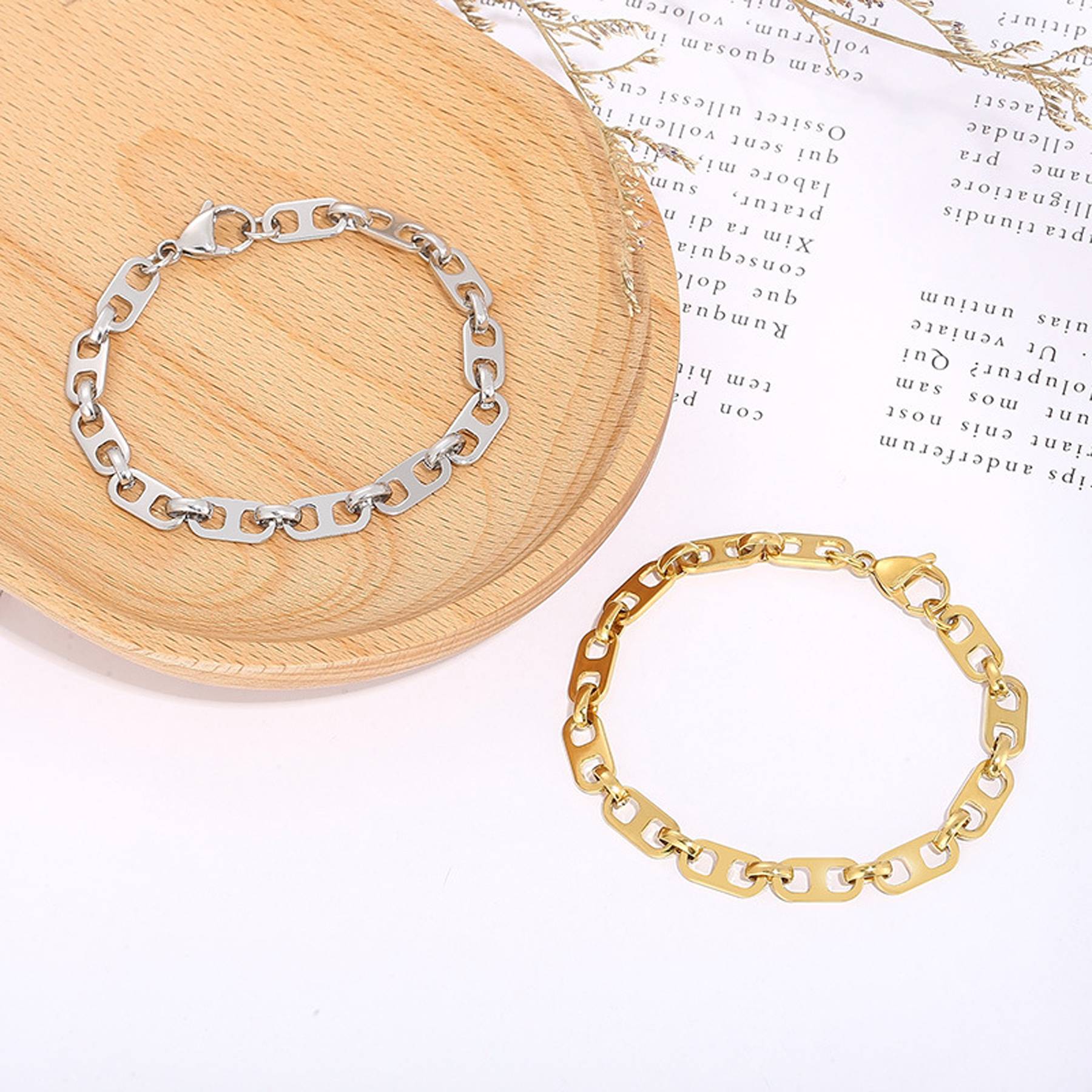 Stainless Steel Chain Bracelet 7
