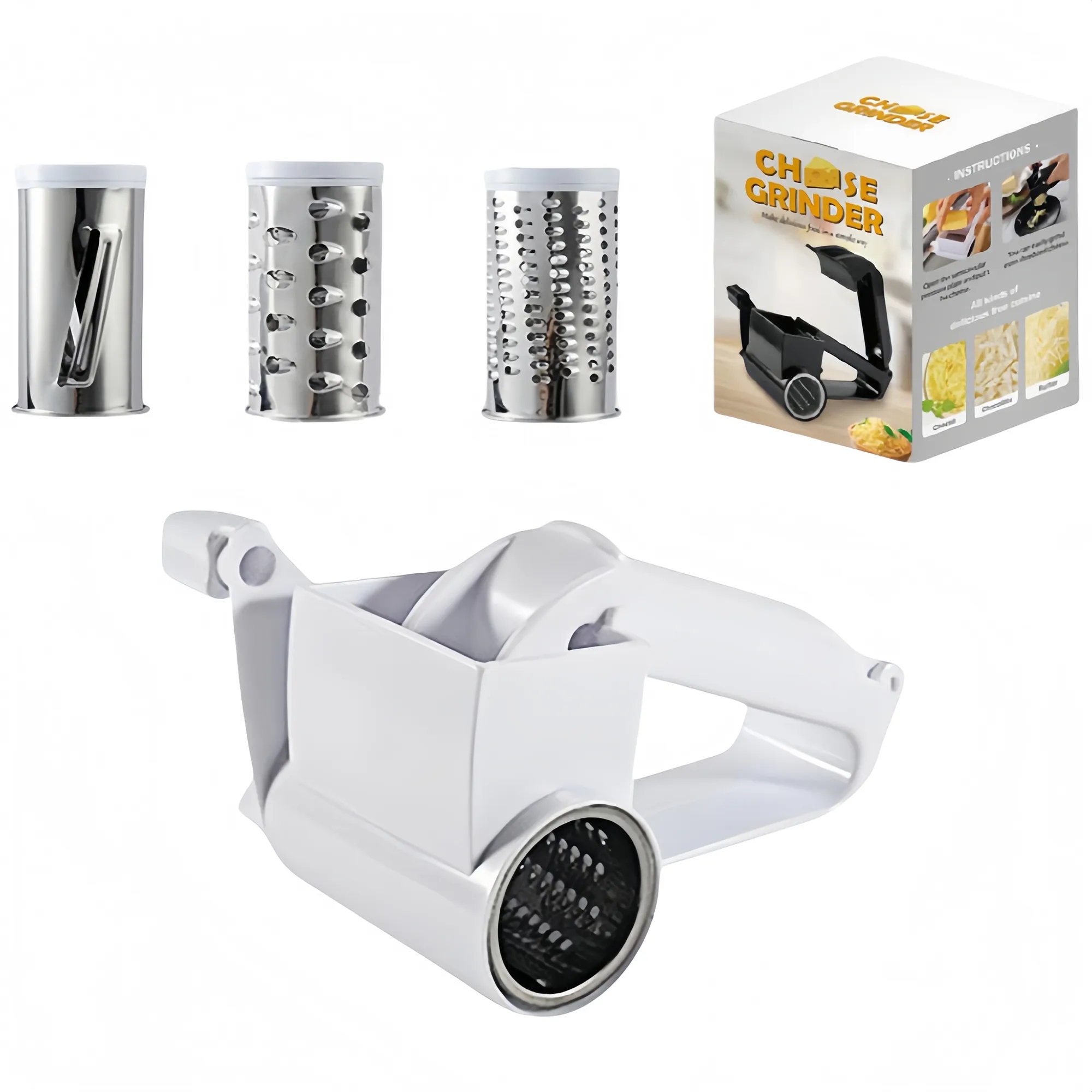 AHand-cranked Rotary Cheese Grater Free Shipping 8