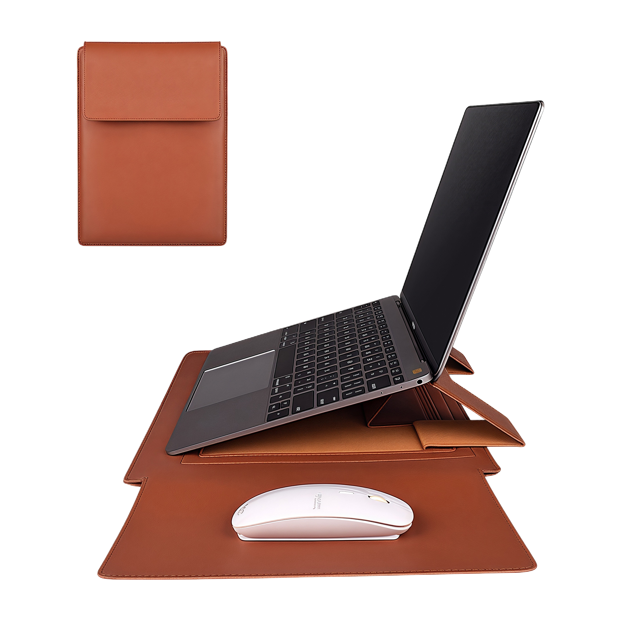 Multi-Functional Laptop Sleeve with Stand 3