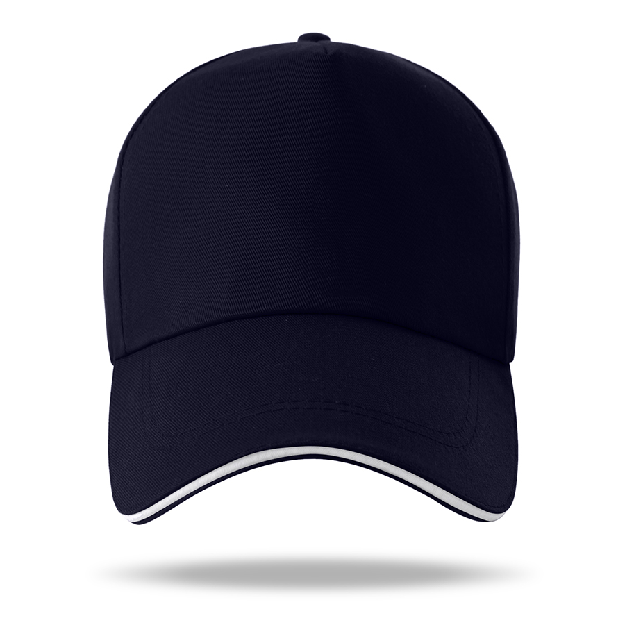 Stock Poly Cotton 5 Panel Cap, Double Buckle Back Fastener 11