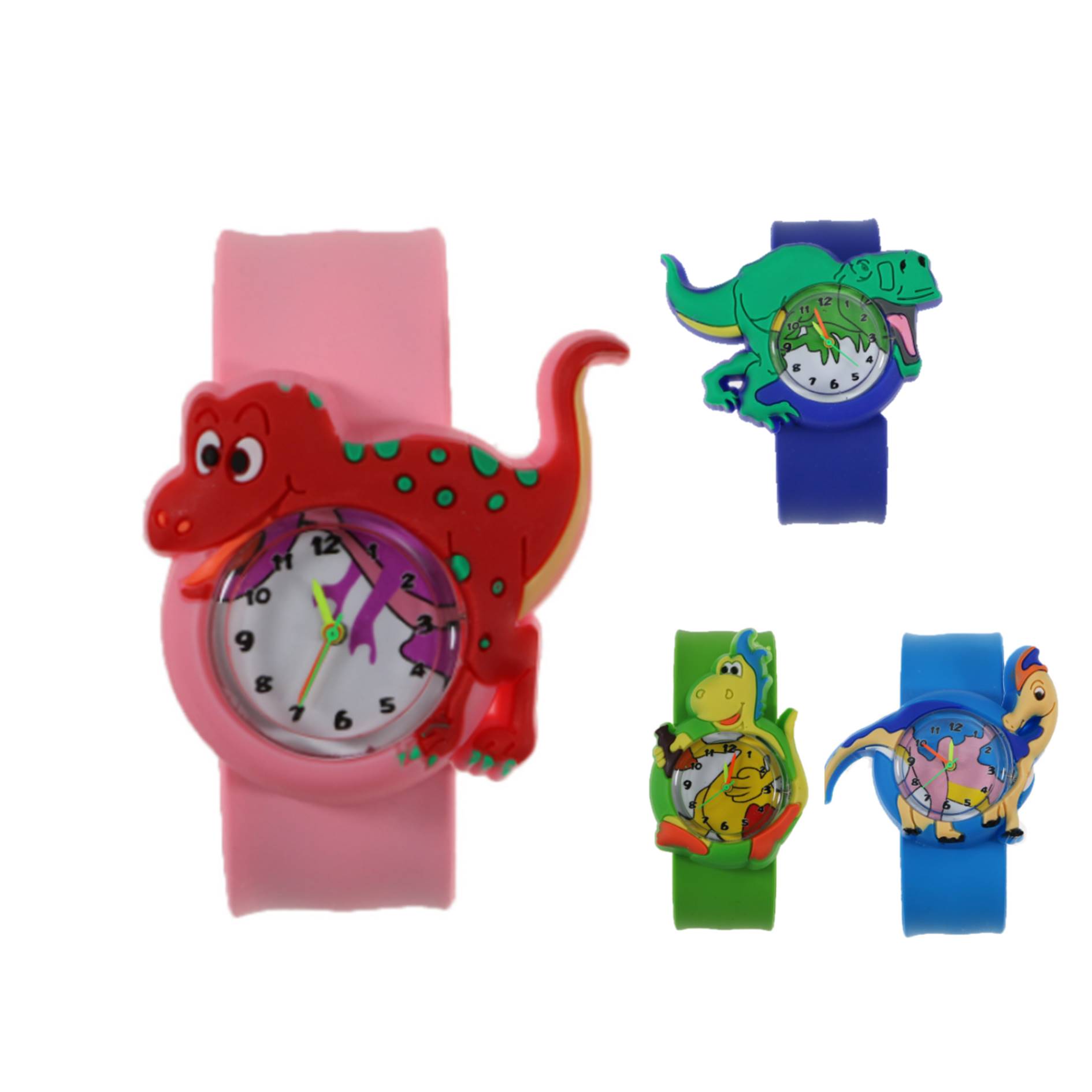 Cartoon Dinosaur Shaped Slap Watch 3
