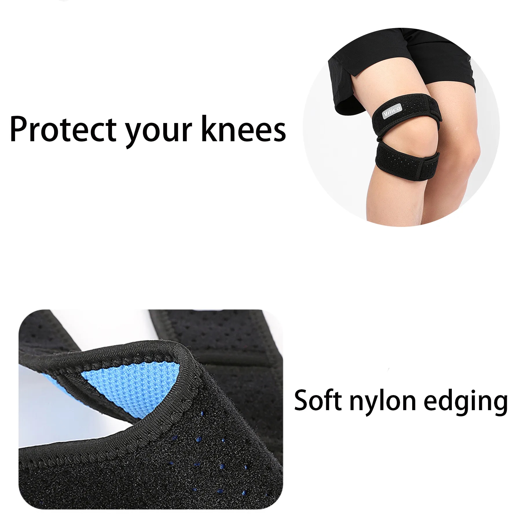 Polyester Professional Running Outdoor Sports Patella Belt 5