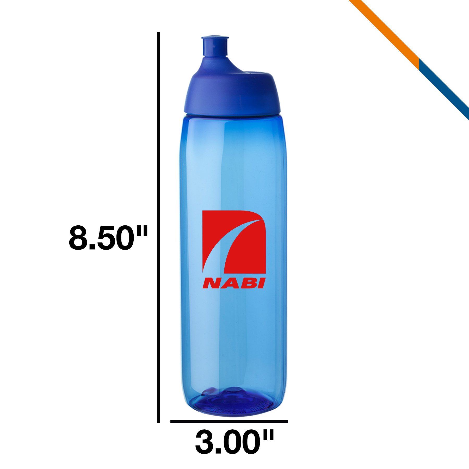 Cavor Plastic Water Bottle - 34 OZ. 3