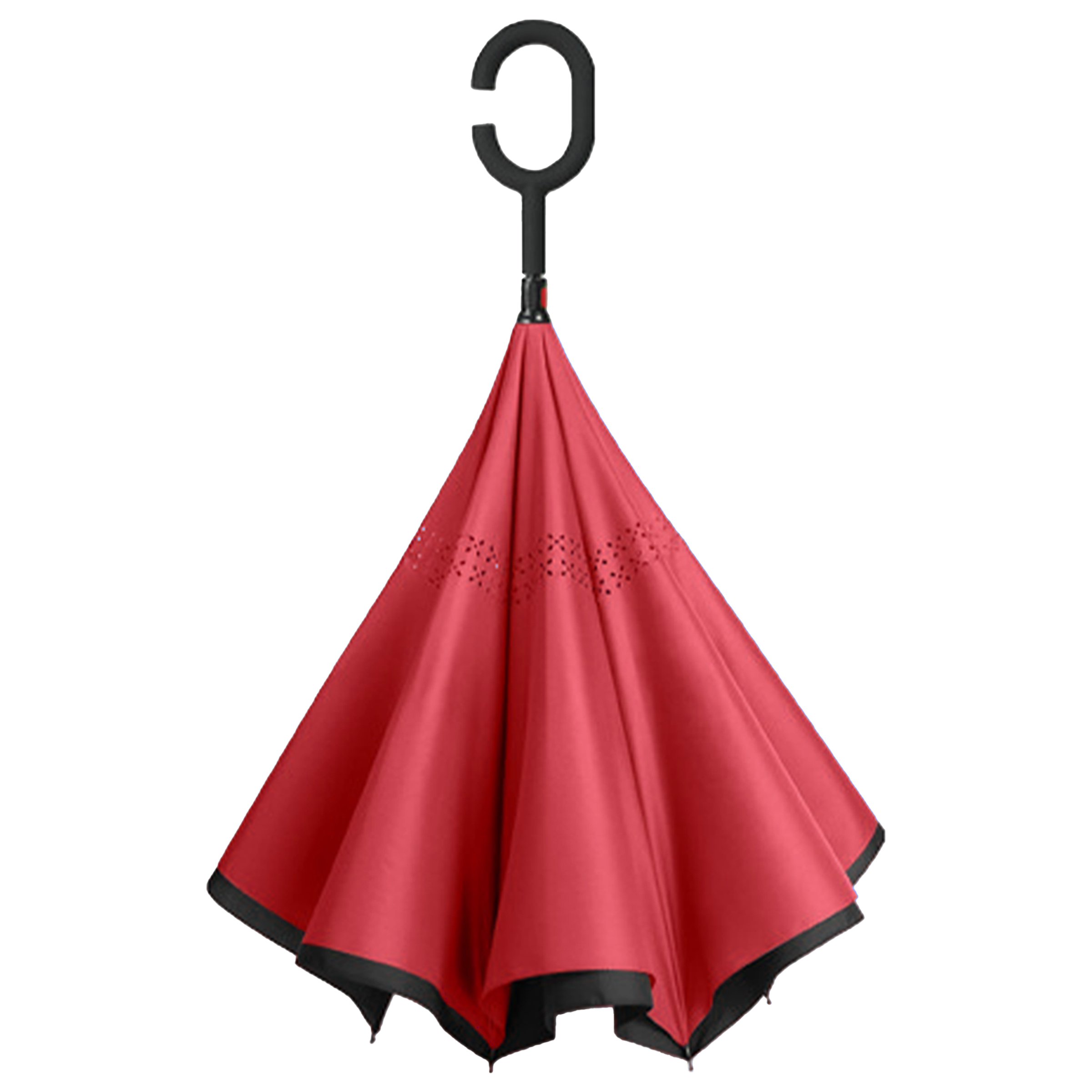 Impact Cloth No Need To Hold Double-Layer Manual Umbrella 3