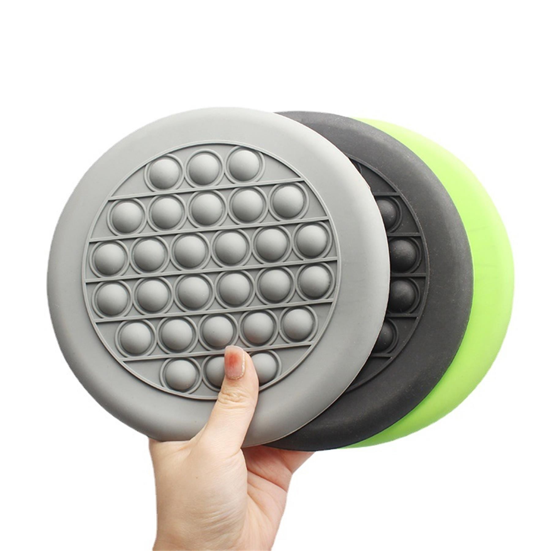 Push Pop Stress Reliever Flying Disc 4