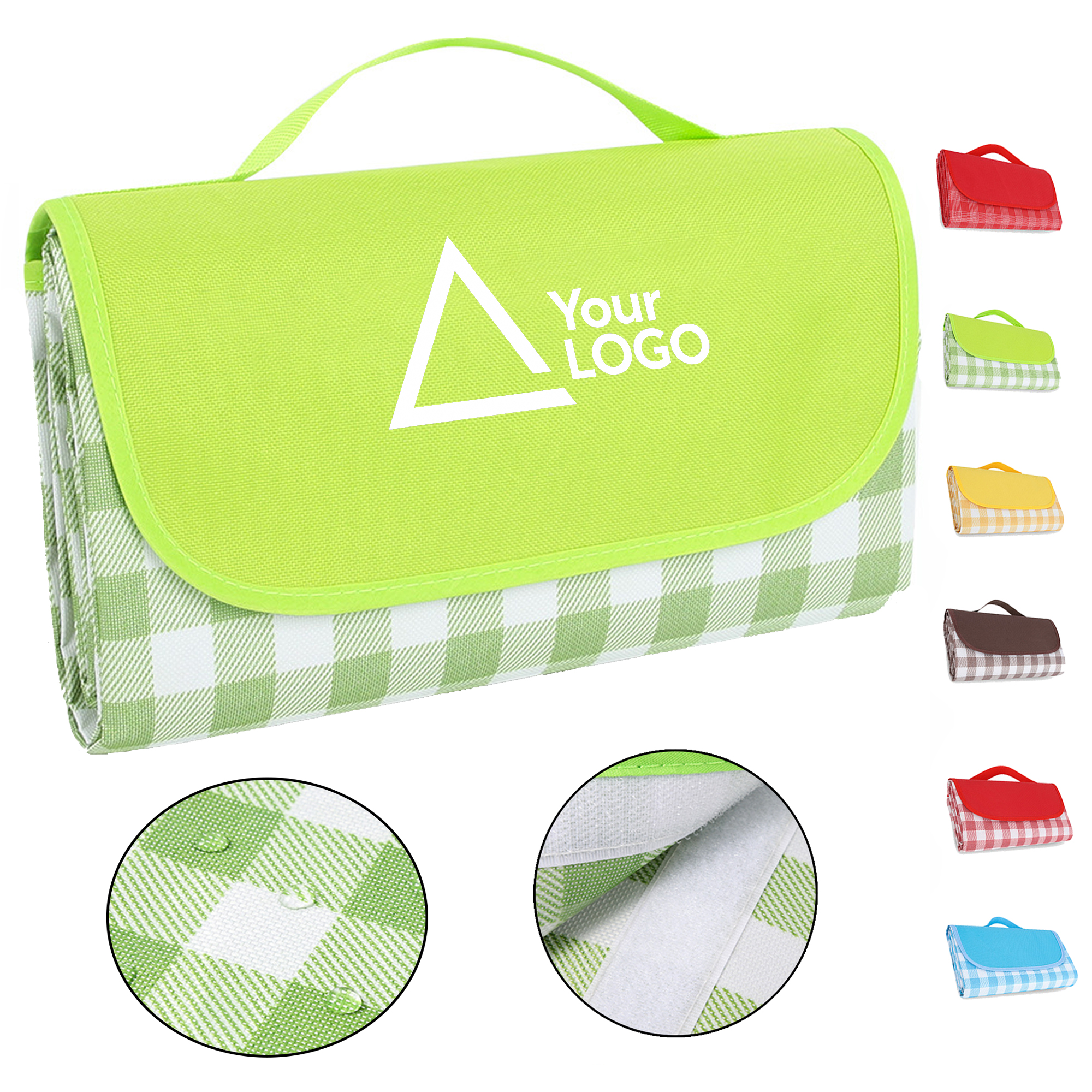 Custom Outdoor Waterproof Foldable Portable Picnic Blanket 2