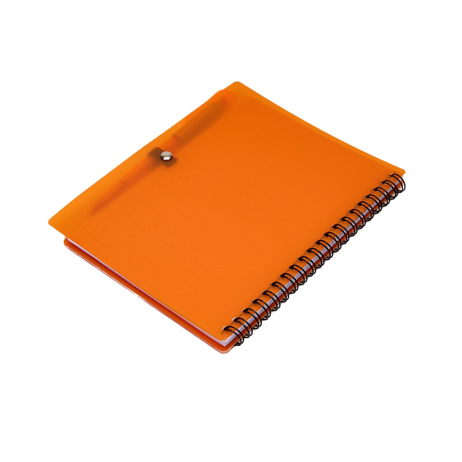 Wavy Design PP Cover RIng Notebook with Matching Pens 4