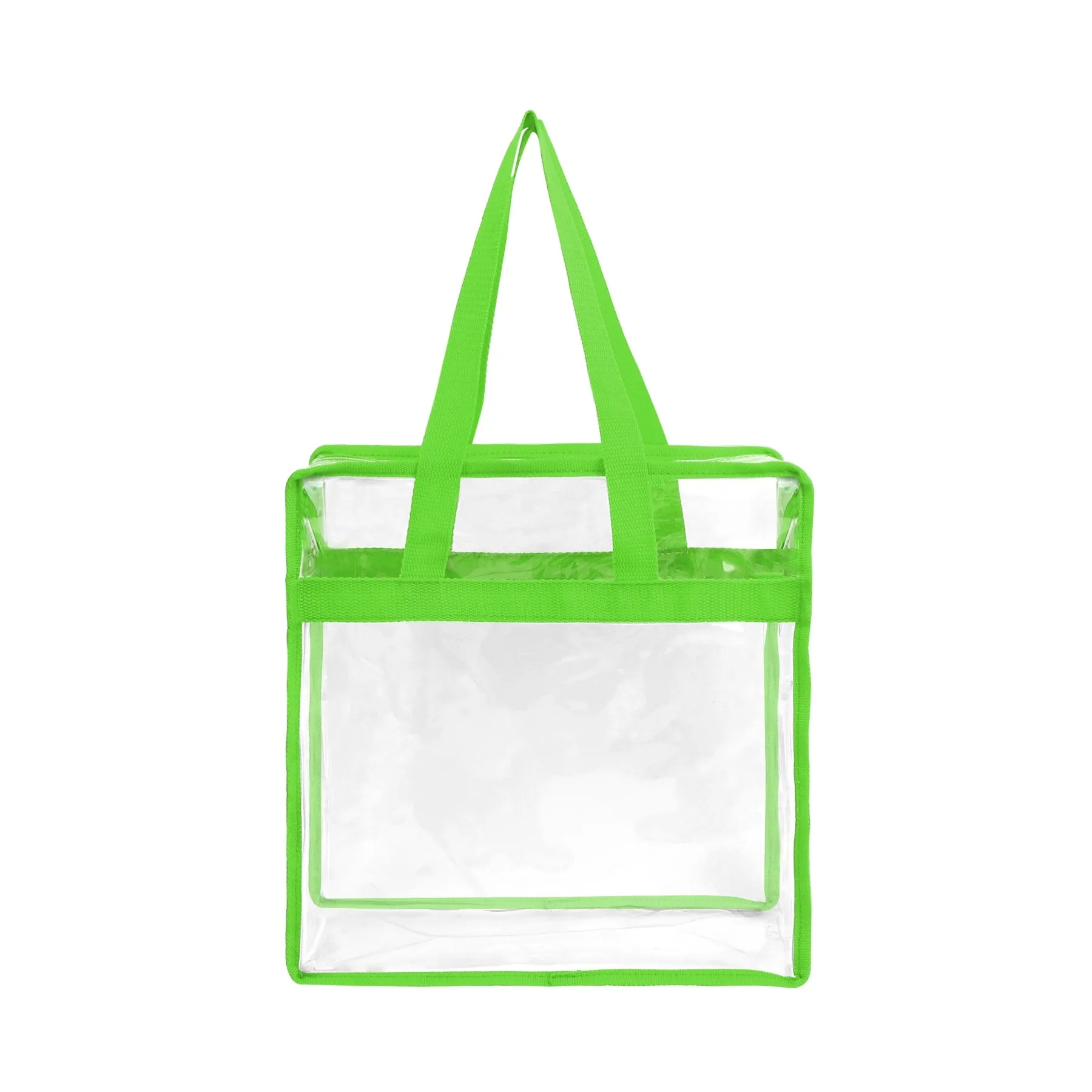 Clear Tote Bag With Zipper 9