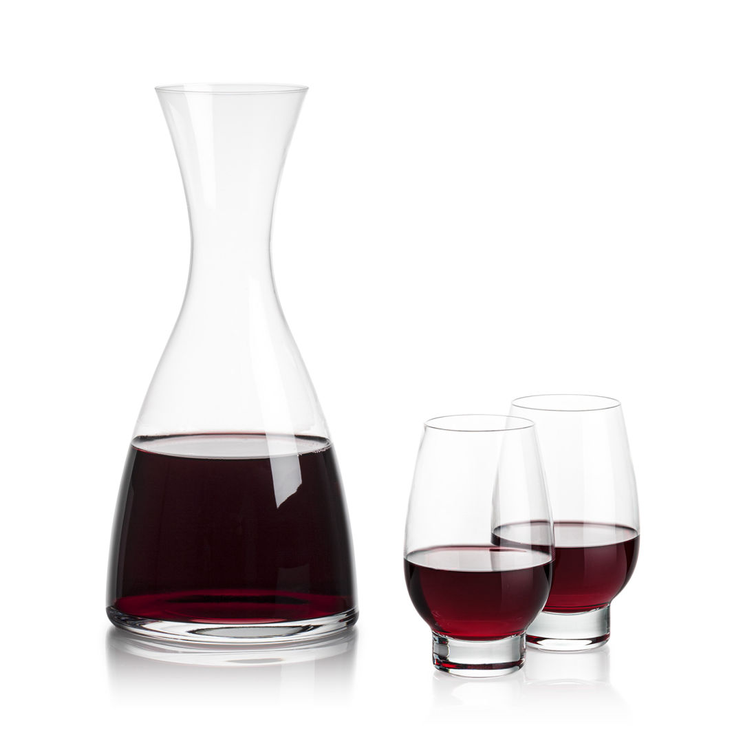 Barham Carafe & Glenarden Footed Wine 2