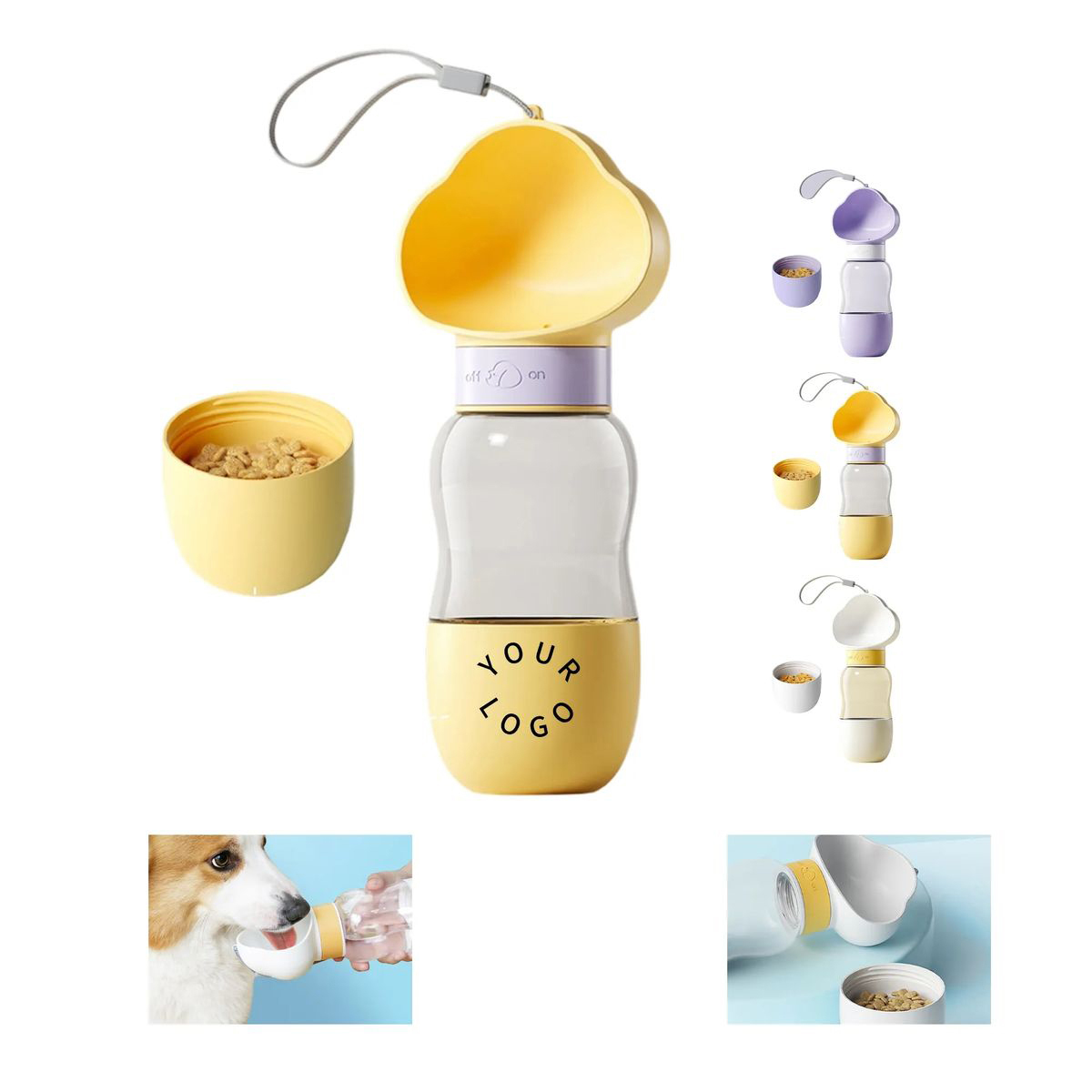 16oz Pet Bottle for Outdoor Walking and Hiking 2