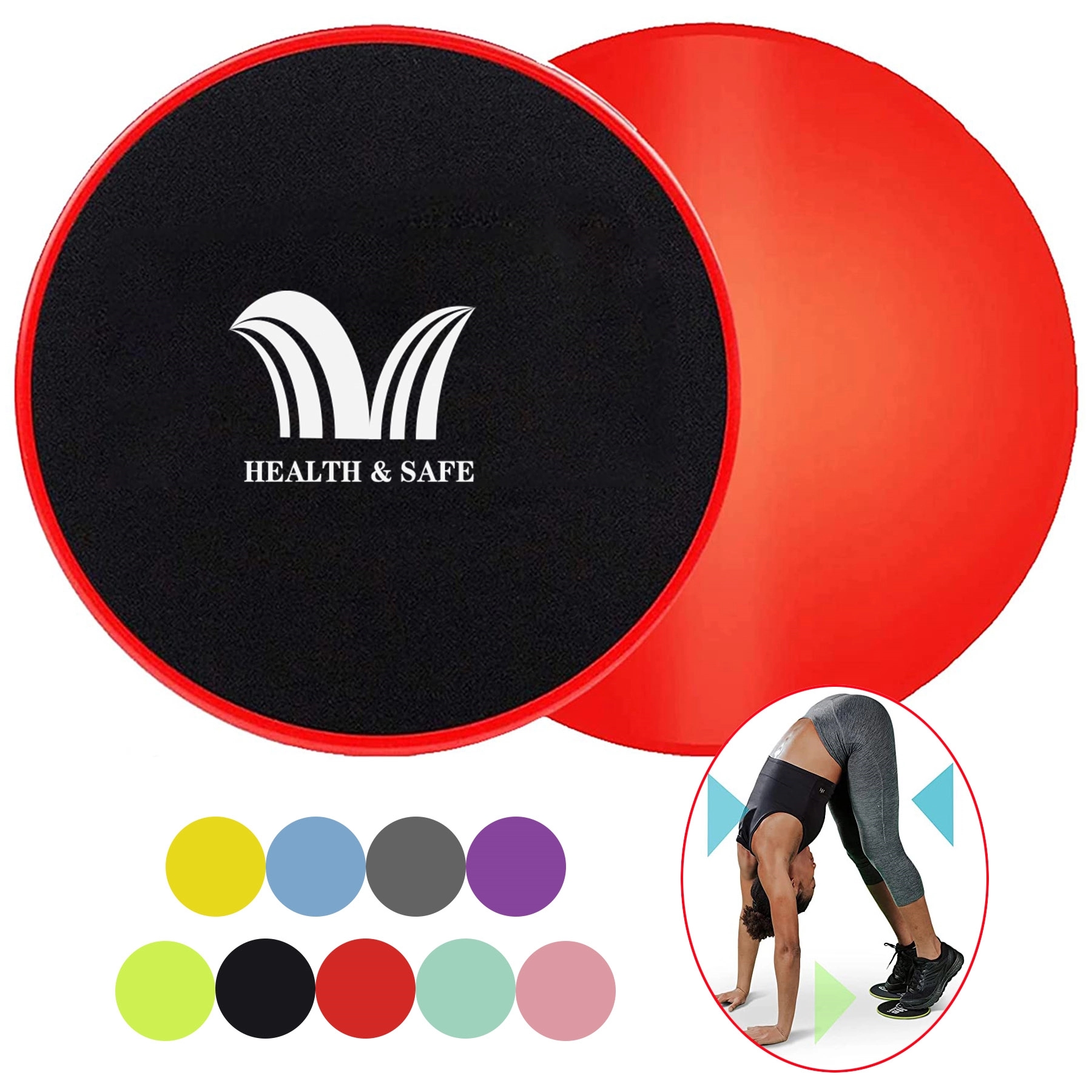 Exercise Gliding Discs Core Sliders 4