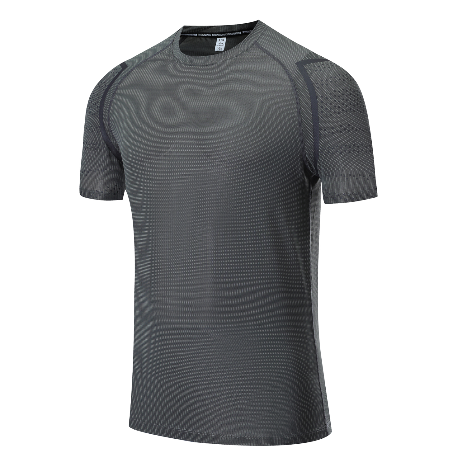 Men's Running Short Sleeve T-Shirt - Stock Style 15 16