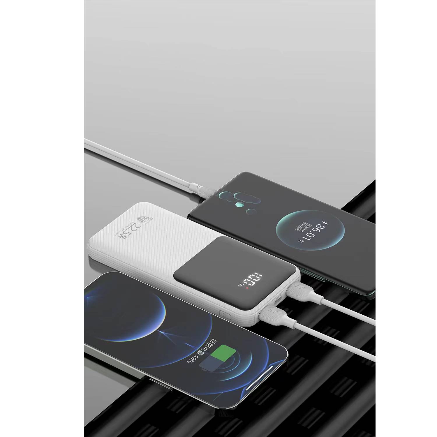 10000mAh Built in Cable Fast Charging Power Bank 8