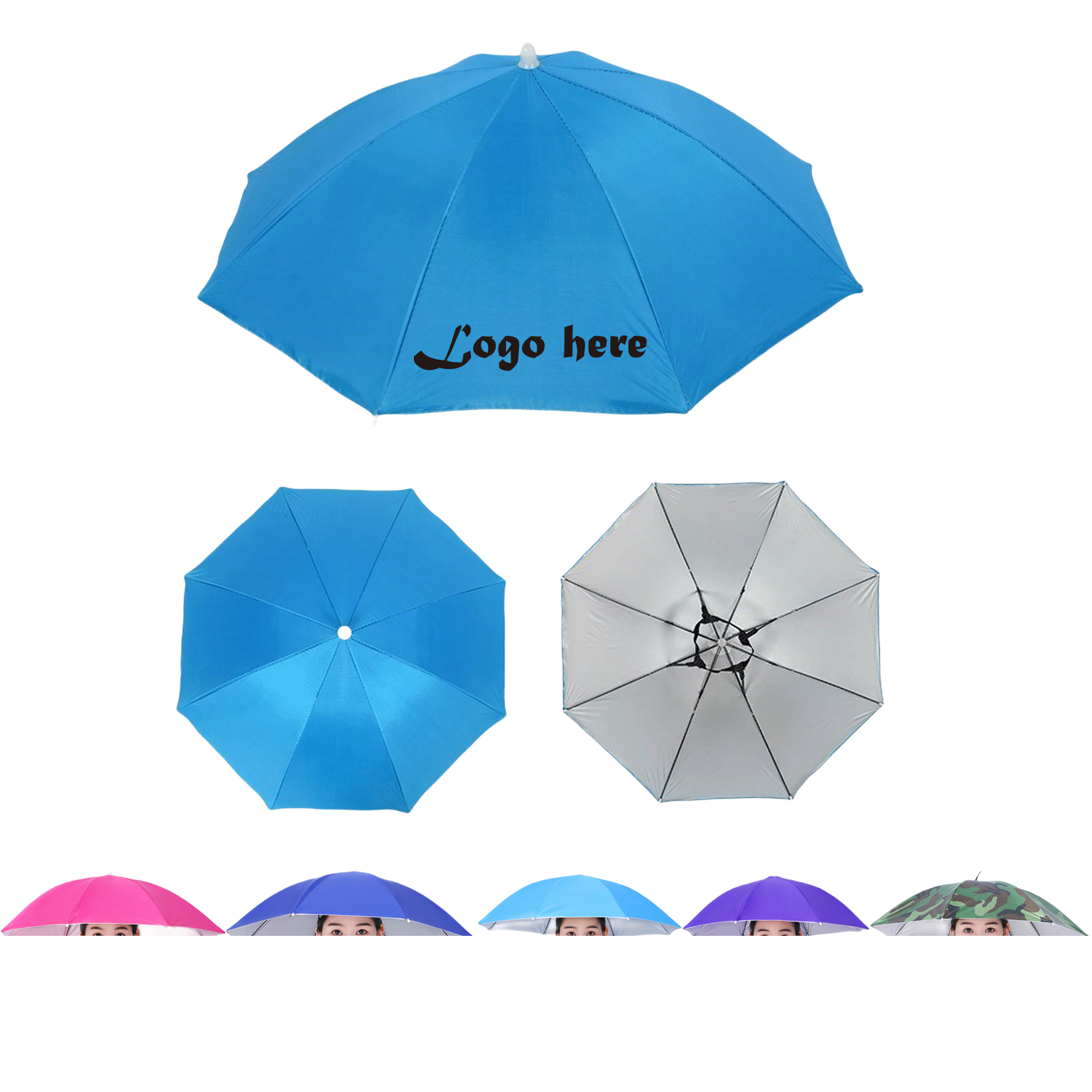 Umbrella Worn On The Head MOQ20 3