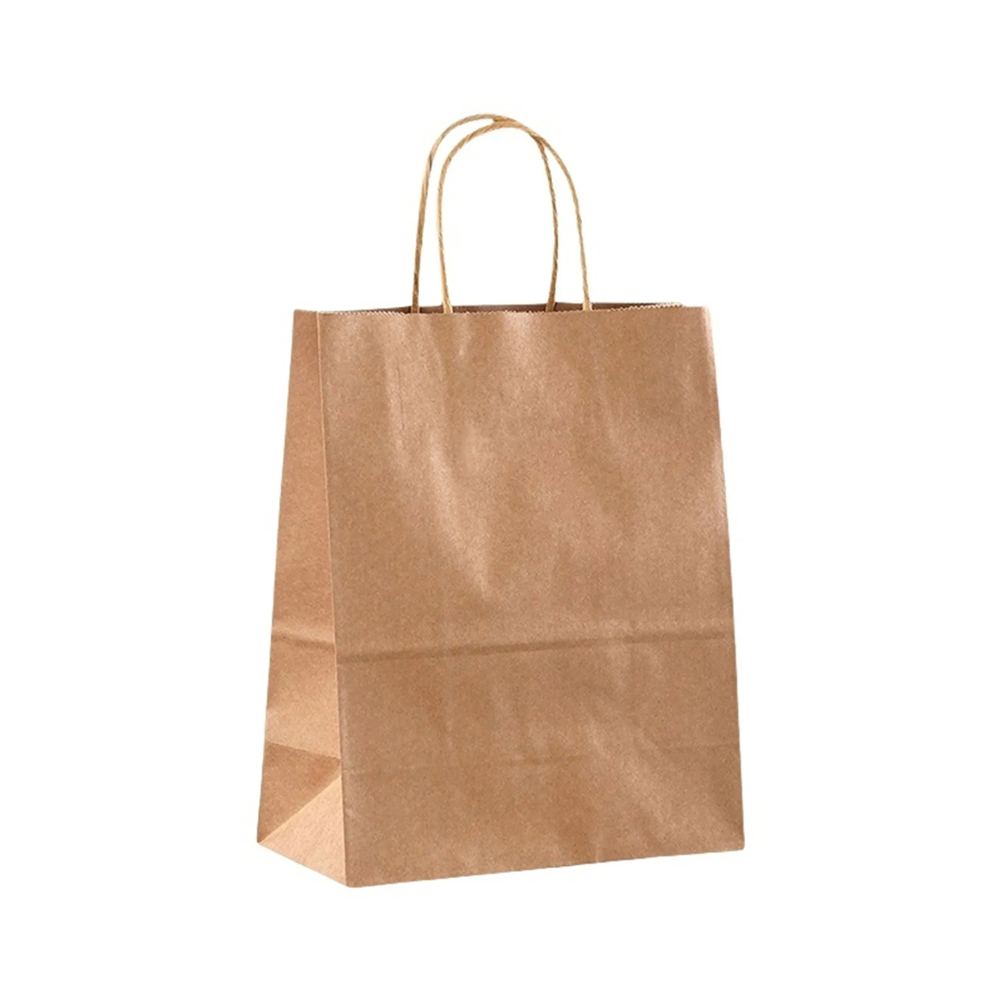 Kraft Paper Brown Shopping Bag 6