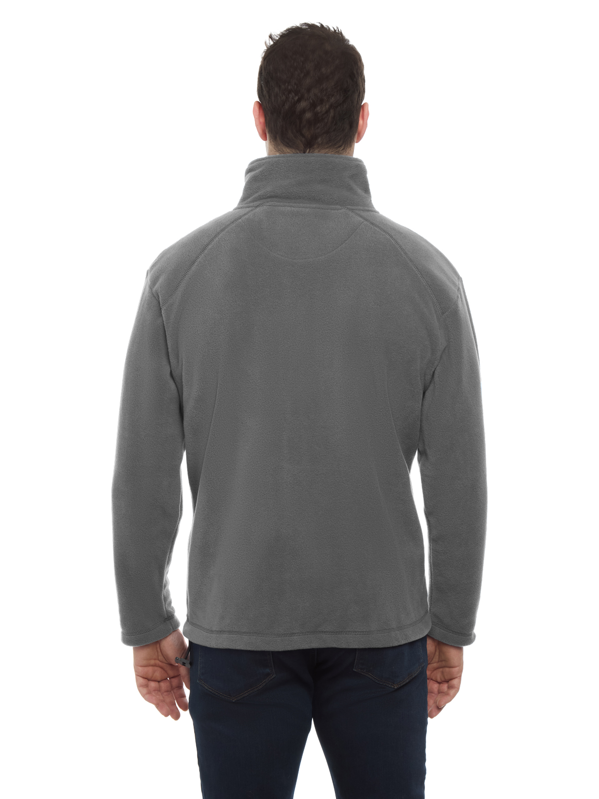Blue Generation - Unisex 2-Pocket Micro Fleece Zip Pullover 22