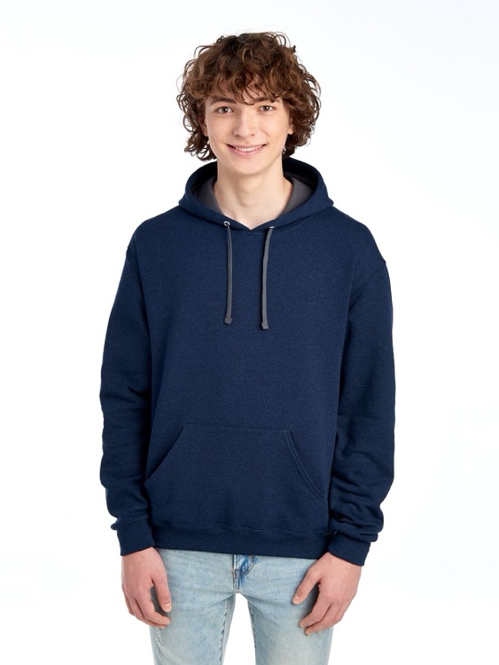 FRUIT OF THE LOOM Sofspun™ Unisex Hooded Sweatshirt, custom hoodie or sweatshirt with logo imprint 14