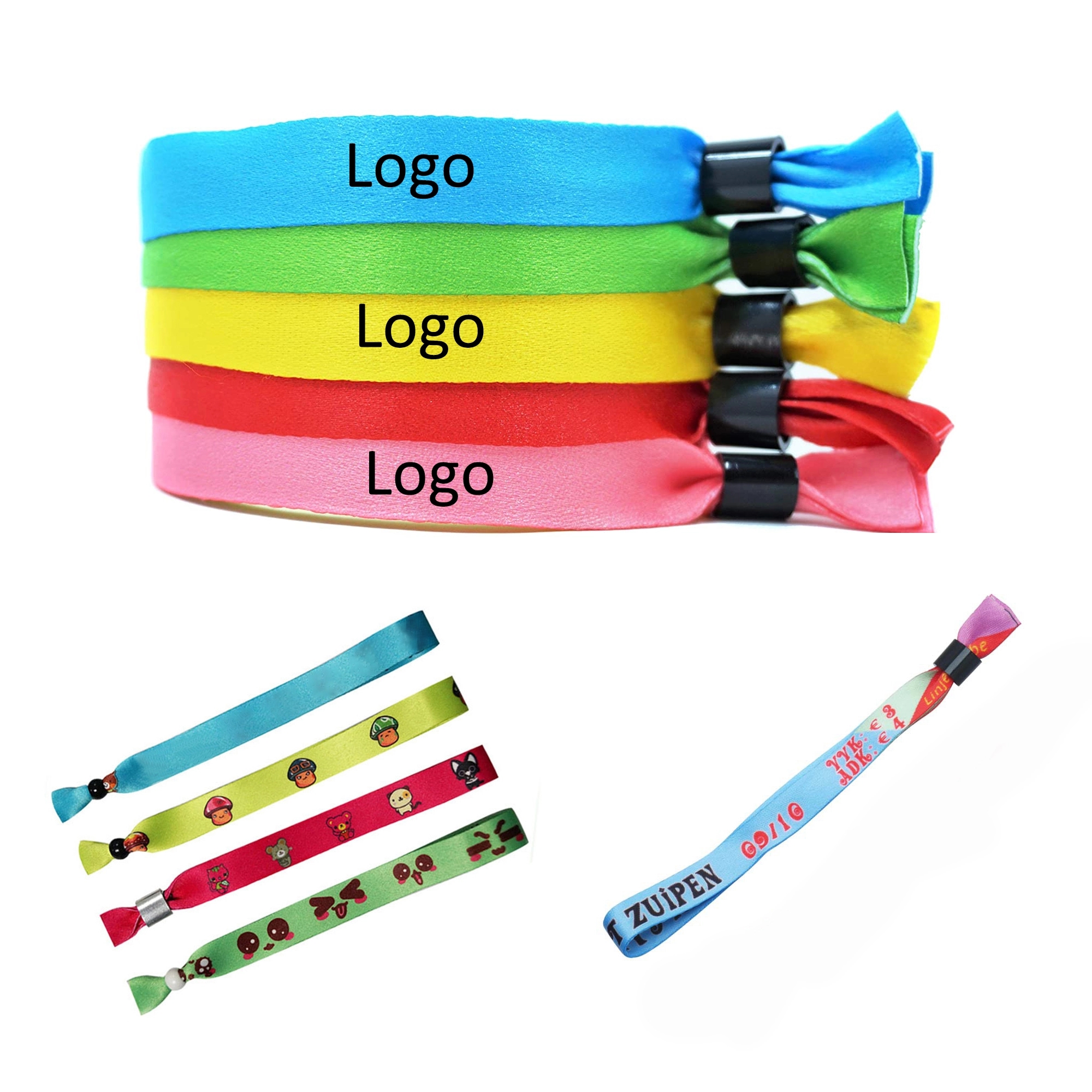Adjustable Polyester Wristbands 2