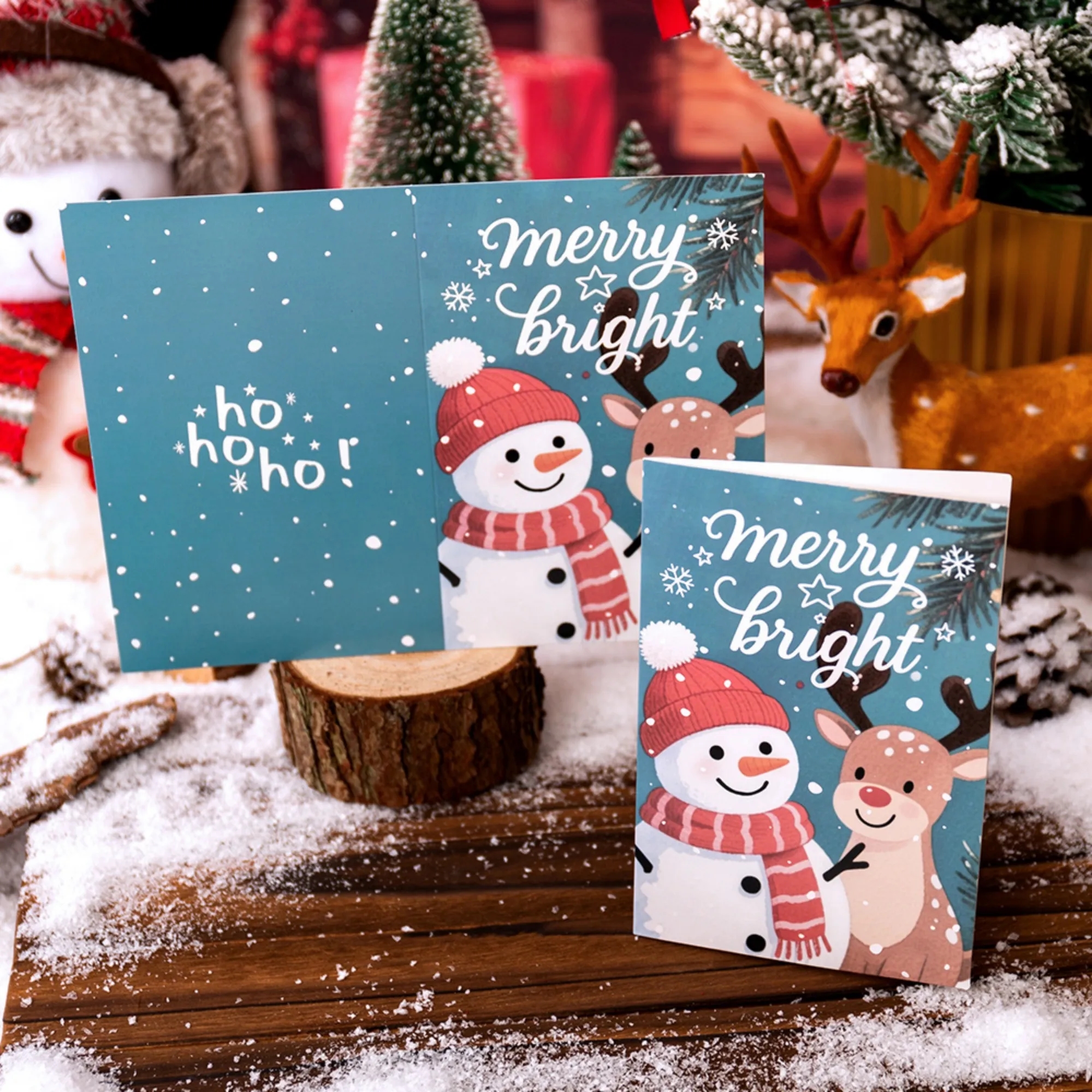 Christmas Greeting Card Holiday Paper Card 12